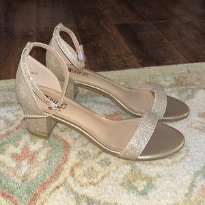 Women’s sparkly heels